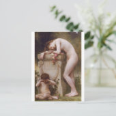 Elegy van William-Adolphe Bouguereau Briefkaart (Staand voorkant)