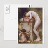 Elegy van William-Adolphe Bouguereau Briefkaart (Voorkant / Achterkant)