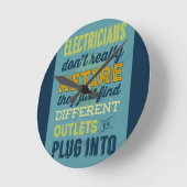 Elektrici hebben geen echte Humor Ronde Klok (Hoek)