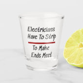 Elektrici Joke Funny Novelty Humor Electrical Shot Glas (Voorkant)