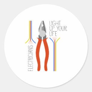 Elektrici Ronde Sticker