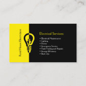 Elektrici voor het platteland visitekaartje (Achterkant)