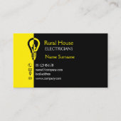 Elektrici voor het platteland visitekaartje (Voorkant)
