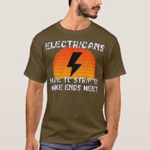 Elektrici willen een einde maken aan een grappige  t-shirt