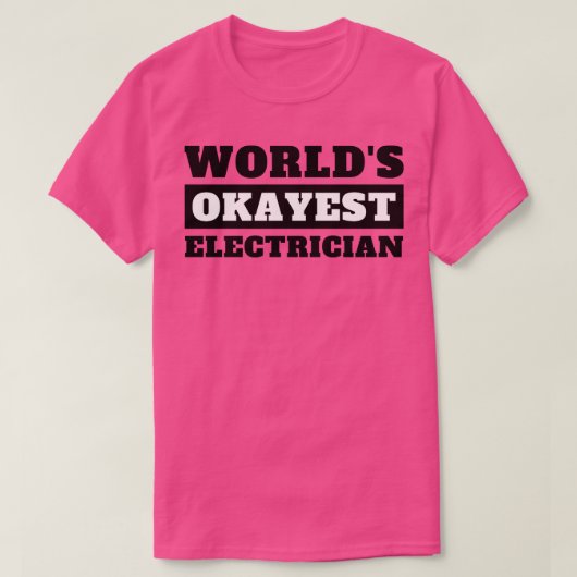 elektricien 19 t-shirt (Design voorkant)