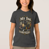 Elektricien (2) Tri-Blend shirt (Voorkant)