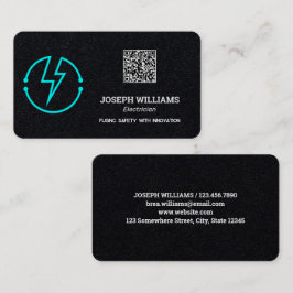 Elektricien Aangepaste QR Visitekaartje