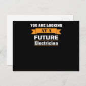 elektricien briefkaart (Voorkant / Achterkant)