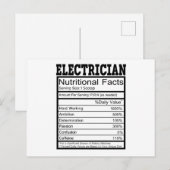 elektricien briefkaart (Voorkant / Achterkant)