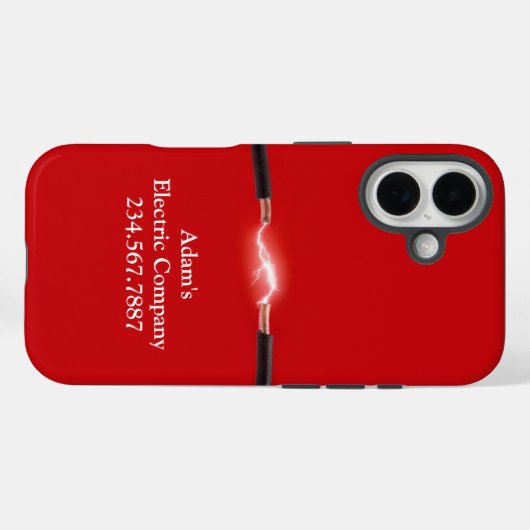 elektricien Case-Mate iPhone case (Achterkant (horizontaal))