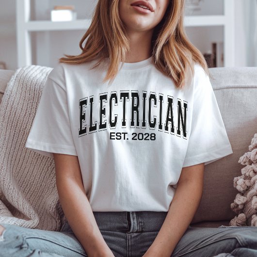 Elektricien Dad Shirt Custom Gift voor elektricien