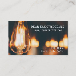 Elektricien Elektriciteit Visitekaartje