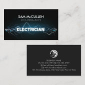 Elektricien elektrisch aannemer Visitekaartje (Voorkant / Achterkant)