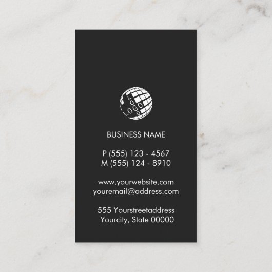 Elektricien elektrisch aannemer Visitekaartje (Achterkant)