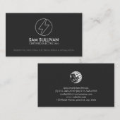 Elektricien Elektroaannemer Visitekaartje (Voorkant / Achterkant)