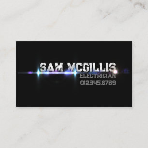 Elektricien Elektroaannemer Visitekaartje