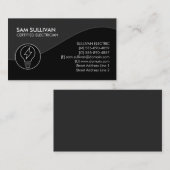 Elektricien Elektroaannemer Visitekaartje (Voorkant / Achterkant)