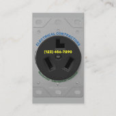 Elektricien | Elektrotechnisch Installateur Visitekaartje (Voorkant)