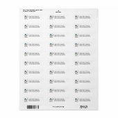 Elektricien Etiket (Full Sheet)