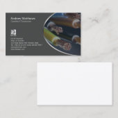 Elektricien gekleurde elektrische kabeldraden visitekaartje (Voorkant / Achterkant)