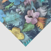 Elektricien Gereedschap Tropisch Eiland Hawaiiaans Tissuepapier (Detail)