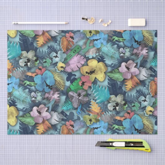 Elektricien Gereedschap Tropisch Eiland Hawaiiaans Tissuepapier (Craft)