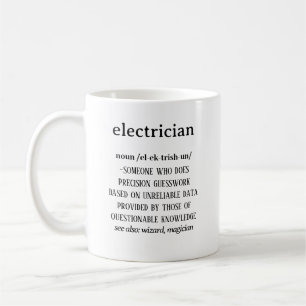 Elektricien Gift Elektricien Koffie Koffiemok