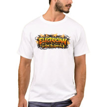 Elektricien Graffiti We Keep The Lights On T-shirt