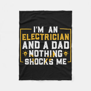 Elektricien Grappig Elektrotechniek Elektrica Fleece Deken