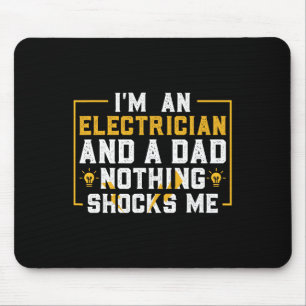 Elektricien Grappig Elektrotechniek Elektrica Muismat