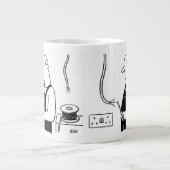Elektricien Grote Koffiekop (Voorkant)