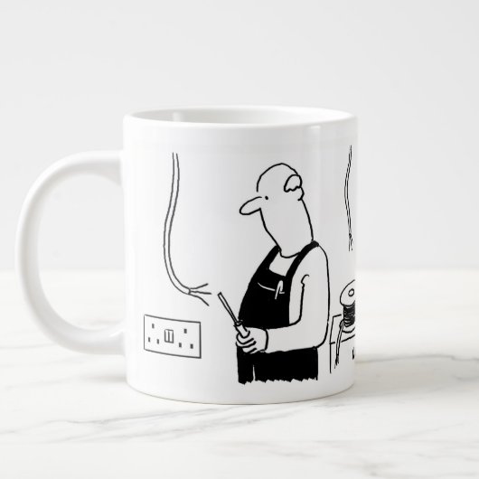 Elektricien Grote Koffiekop (Links)