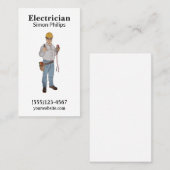 Elektricien Handyman Visitekaartje (Voorkant / Achterkant)