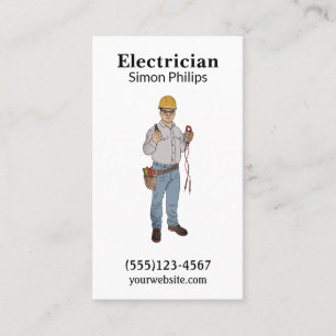 Elektricien Handyman Visitekaartje