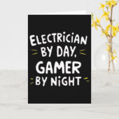 Elektricien kaart (Gele Bloem)