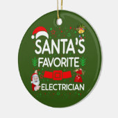 elektricien keramisch ornament (Links)