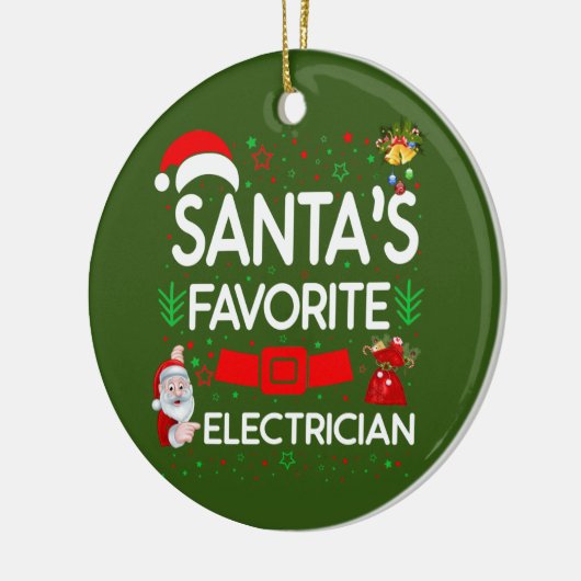 elektricien keramisch ornament (Links)