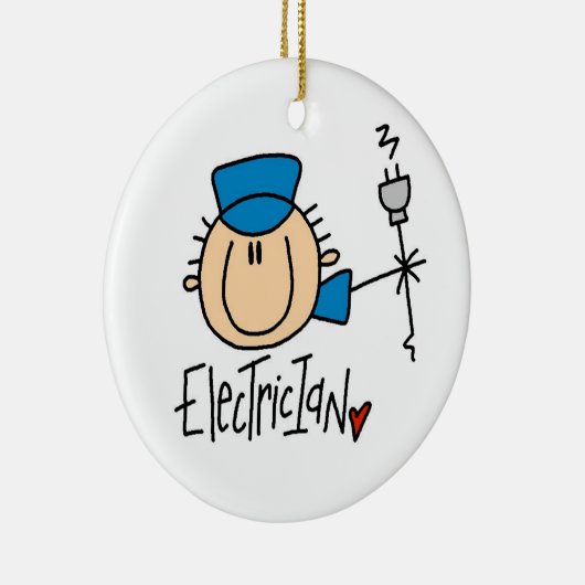 elektricien keramisch ornament (Rechts)