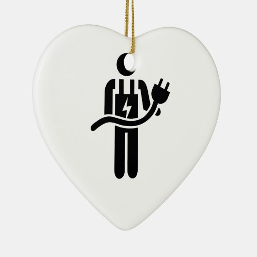 elektricien keramisch ornament (Rechts)