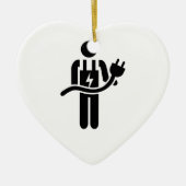 elektricien keramisch ornament (Voorkant)
