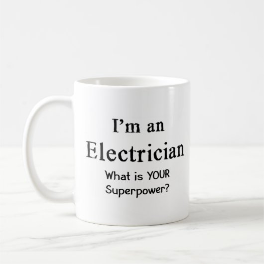 elektricien koffiemok (Links)