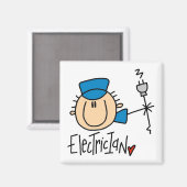 Elektricien Magneet (Voorkant / Achterkant)