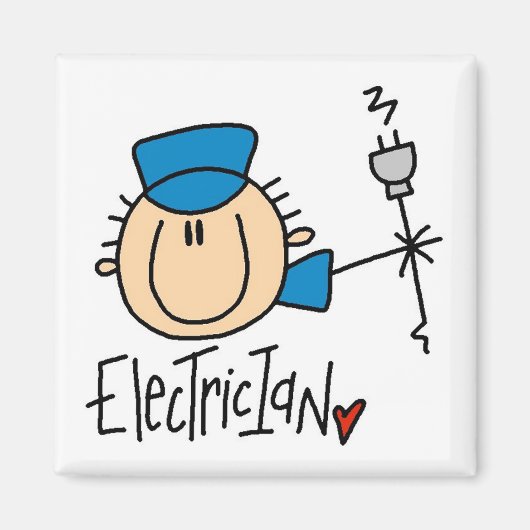 Elektricien Magneet (Voorkant)