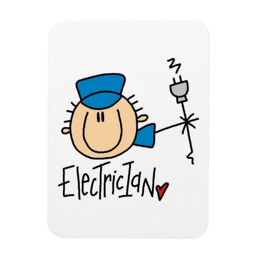 Elektricien Magneet (Verticaal)