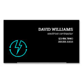 elektricien magnetisch visitekaartje (Voorkant)