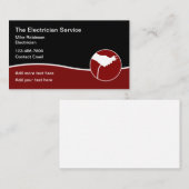 Elektricien nieuw ontworpen Visitekaartjes (Voorkant / Achterkant)