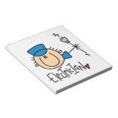Elektricien Notitieblok (Schuin)