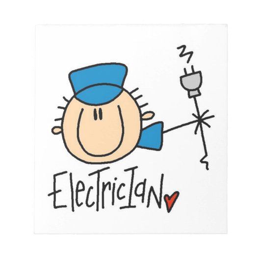 Elektricien Notitieblok (Voorkant)