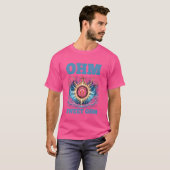 Elektricien - Ohm Sweet Ohm Humorous Statement T-shirt (Voorkant volledig)
