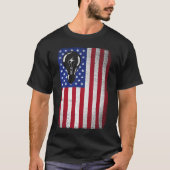 Elektricien Patriottische Amerikaanse vlag Electri T-shirt (Voorkant)